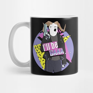 ill be baaa action ram sheep Mug